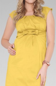 rochie pentru gravide neon