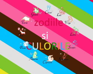 zodiile si culorile