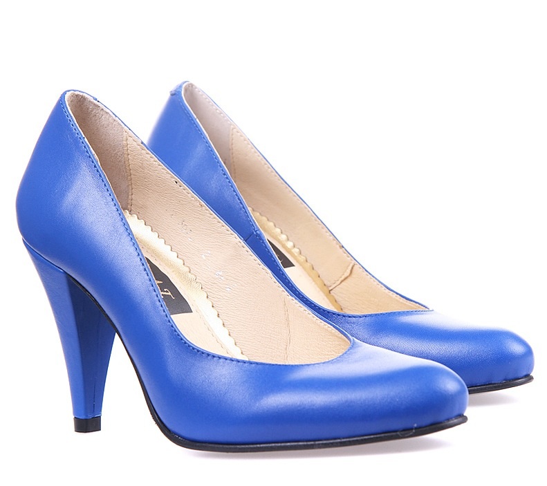 pantofi albastri