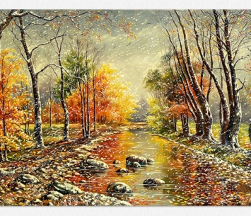 Tablou Prima ninsoare