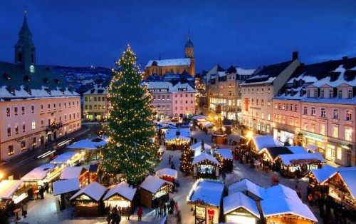 Annaberger Weihnachtsmarkt im festlichen Glanz