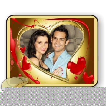 mouse pad inima valentines day