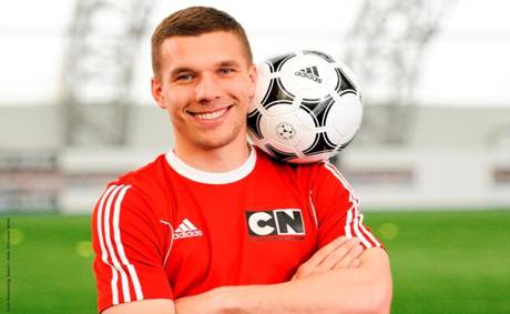 Academia cartoon network Lukan Podolski