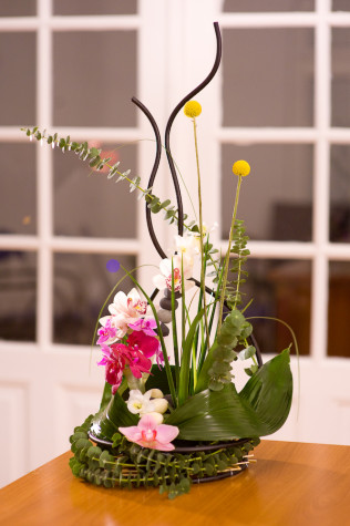 Atelier aranjamente florale in stil boem