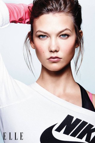 Karlie Kloss facebook Elle US iulie 2014