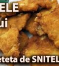 Snitele de pui cu pesmet